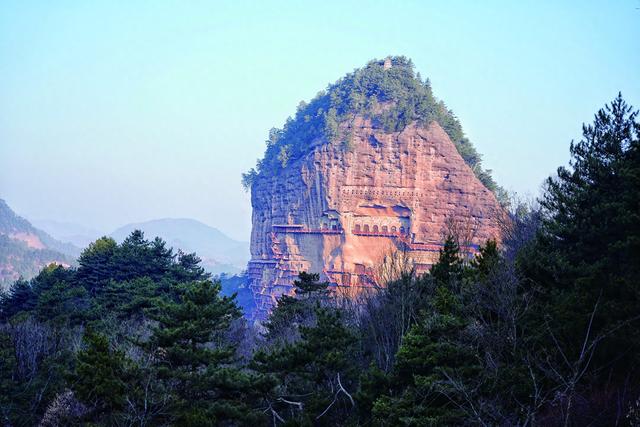 图片说明： 天水麦积山风景名胜区（视觉中国）