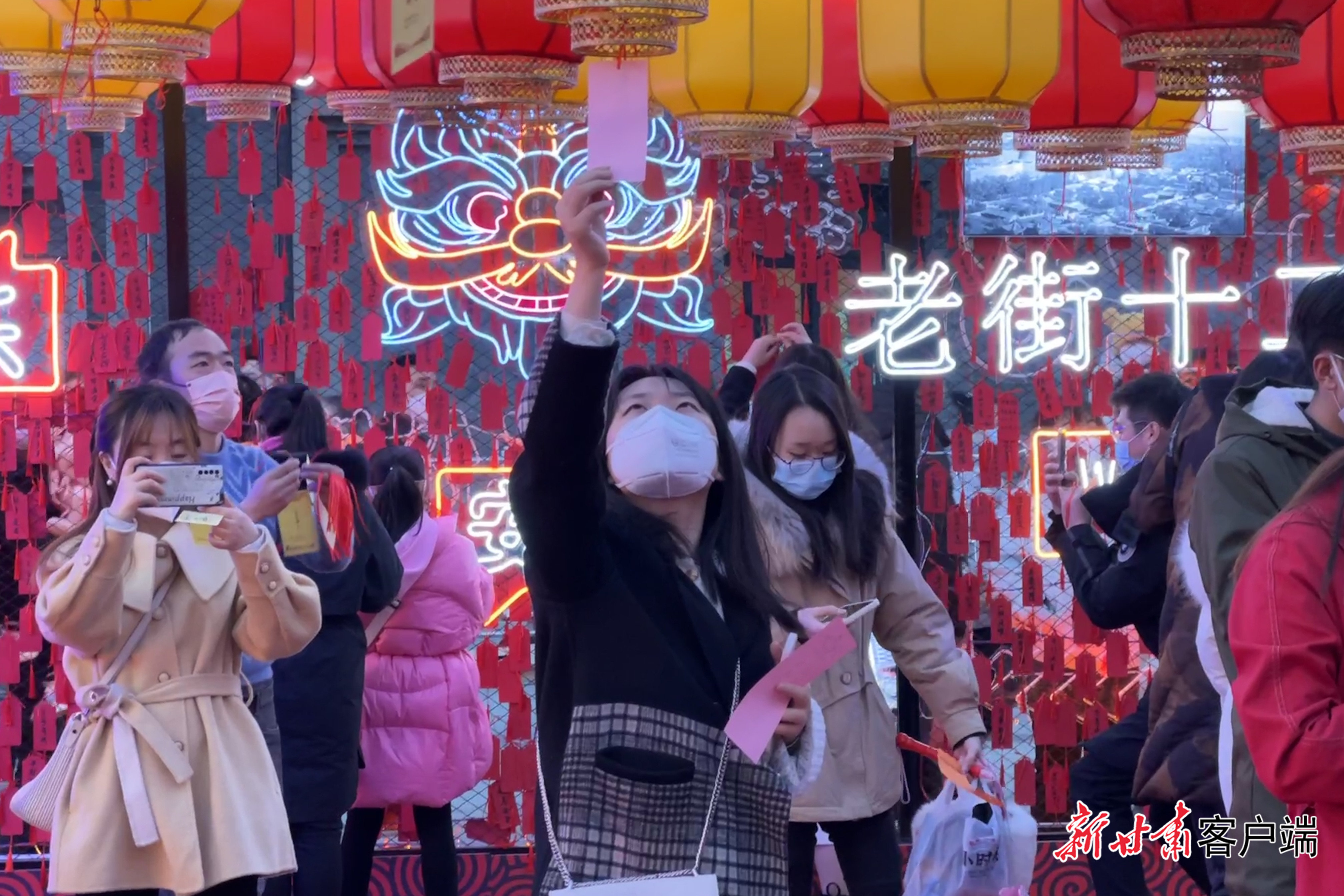 猜灯谜过元宵