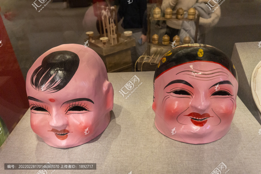 大头娃娃面具